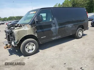 2006 Chevrolet Express Cargo z VIN 1GCGG25VX61155846, wystawiony jako Copart lot #55416485 z przebiegiem 141 203 mil mil oraz Szkoda całkowita • Salvage title. Historia ofert i sprzedaży dostępna na DreamBid. Obrazek 1.
