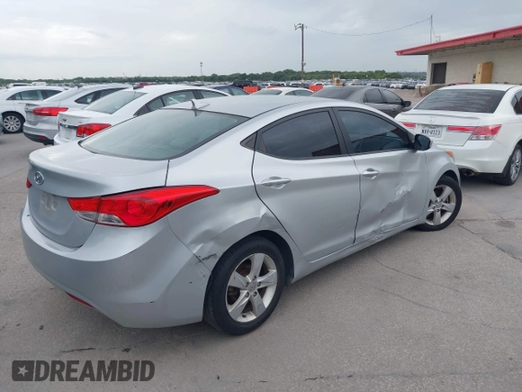 2013 Hyundai Elantra GLS with VIN 5NPDH4AE3DH284373, listed as a IAAI auction lot 42654883 with 256,367 mi miles and . Bid and sale history available at DreamBid. Image 4.