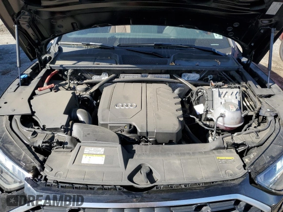 2023 Audi Q5 S line Premium z VIN WA1GAAFY7P2128954, wystawiony jako Copart lot #54409995 z przebiegiem 25 489 mil mil oraz Szkoda całkowita • Salvage title. Historia ofert i sprzedaży dostępna na DreamBid. Obrazek 12.