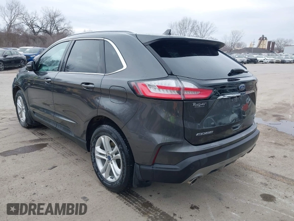 2020 Ford Edge SEL with VIN 2FMPK4J98LBB00715, listed as a IAAI auction lot 41698436 with 49,715 mi miles. Bid and sale history available at carsss.com. Image 3.