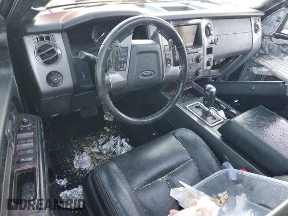 2016 Ford Expedition EL Platinum with VIN 1FMJK1MT8GEF52136, listed as a Copart auction lot 88994755 with 0 mi miles and Salvage Title. Bid and sale history available at carsss.com. Image 8.