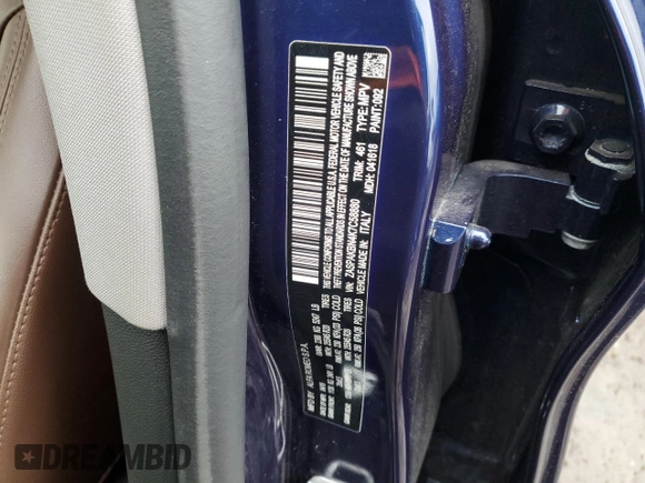 2019 Alfa Romeo Stelvio Ti with VIN ZASPAKBN4K7C58880, listed as a Copart auction lot 49688885 with 43,764 mi miles and Clean title. Bid and sale history available at DreamBid. Image 13.