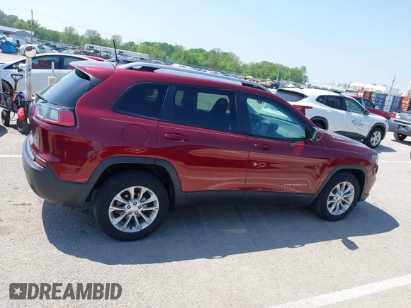 2020 Jeep Cherokee Latitude with VIN 1C4PJLCB4LD615142, listed as a IAAI auction lot 42116038 with 52,250 mi miles and . Bid and sale history available at DreamBid. Image 13.