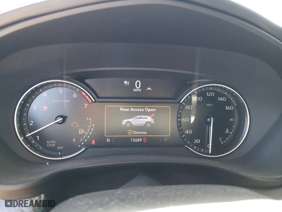 2023 Cadillac XT4 FWD Sport with VIN 1GYFZER41PF225631, listed as a Copart auction lot 70441144 with 13,689 mi miles and Salvage Title. Bid and sale history available at carsss.com. Image 9.