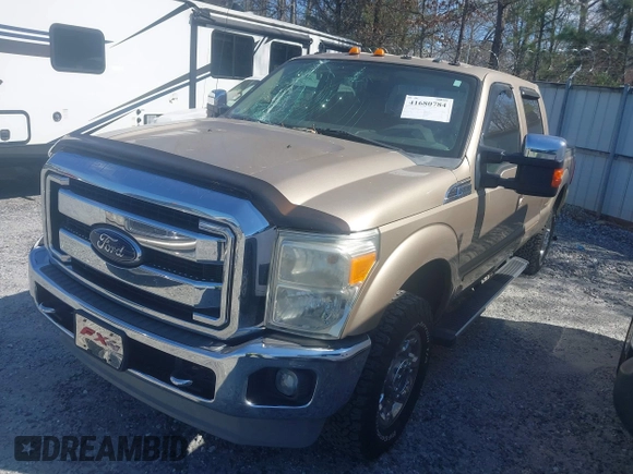 2012 Ford F-250 XL with VIN 1FT7W2B6XCEC41016, listed as a IAAI auction lot 41680784 with 107,209 mi miles and . Bid and sale history available at DreamBid. Image 18.