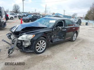 2007 Lexus LS 460 with VIN JTHBL46F075030940, listed as a IAAI auction lot 41962434 with 107,449 mi miles and . Bid and sale history available at DreamBid. Image 18.