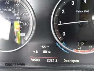 2016 BMW 5 Series 528i with VIN WBA5A5C50GD527995, listed as a IAAI auction lot 42110252 with 78,580 mi miles. Bid and sale history available at carsss.com. Image 7.
