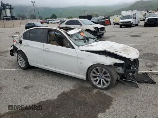 2011 BMW 3 Series 328i with VIN WBAPH5G51BNM83488, listed as a Copart auction lot 50737805 with Not Provided miles and Non Repairable. Bid and sale history available at carsss.com. Image 4.