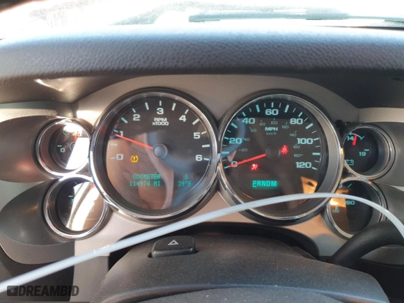 2013 Chevrolet Silverado 1500 LT with VIN 1GCNKSE0XDZ146055, listed as a Copart auction lot 81398734 with 114,974 mi miles and Salvage Title. Bid and sale history available at carsss.com. Image 9.