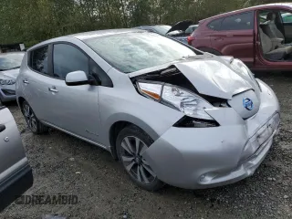 2016 Nissan LEAF S with VIN 1N4BZ0CP7GC304660, listed as a Copart auction lot 69838953 with 57,938 mi miles. Bid and sale history available at carsss.com. Image 4.