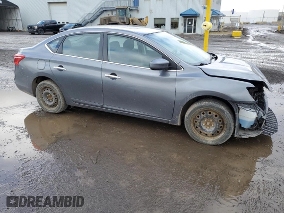 2016 Nissan Sentra SR with VIN 3N1AB7AP1GL678047, listed as a Copart auction lot 50045335 with 146,722 mi miles and Salvage Title. Bid and sale history available at DreamBid. Image 4.