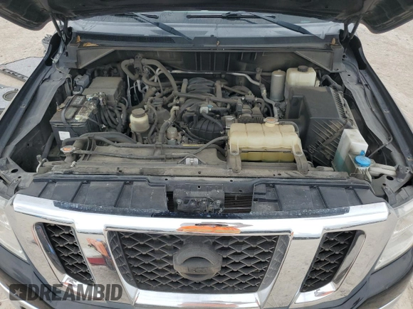 2017 Nissan NV SL z VIN 5BZAF0AA3HN850343, wystawiony jako Copart lot #54843445 z przebiegiem 129 144 mil mil oraz Szkoda całkowita • Salvage title. Historia ofert i sprzedaży dostępna na DreamBid. Obrazek 12.