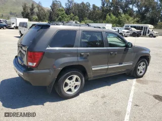 2006 Jeep Grand Cherokee Limited with VIN 1J4HS58N86C117546, listed as a Copart auction lot 61478474 with 236,987 mi miles and Salvage Title. Bid and sale history available at carsss.com. Image 3.