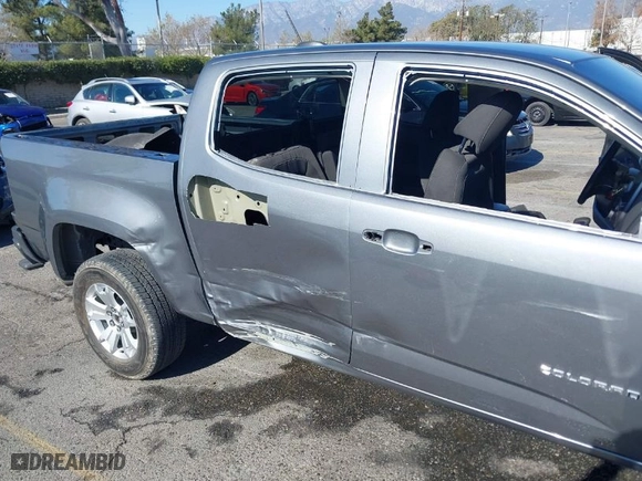 2022 Chevrolet Colorado 2WD LT with VIN 1GCGSCEA3N1292885, listed as a IAAI auction lot 41355155 with 16,871 mi miles. Bid and sale history available at carsss.com. Image 6.
