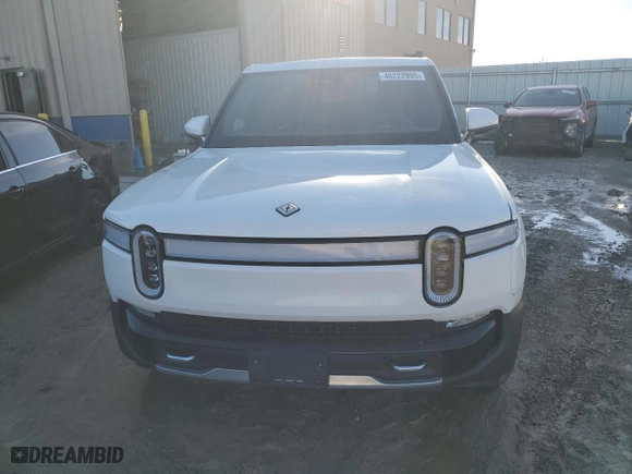 2023 Rivian R1T Adventure with VIN 7FCTGAAA9PN021913, listed as a Copart auction lot 46222995 with 41,888 mi miles and Salvage Title. Bid and sale history available at carsss.com. Image 5.