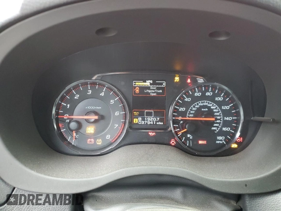 2021 Subaru WRX z VIN JF1VA1A65M9823946, wystawiony jako Copart lot #52560895 z przebiegiem 37 941 mil mil oraz Szkoda całkowita • Salvage title. Historia ofert i sprzedaży dostępna na DreamBid. Obrazek 9.