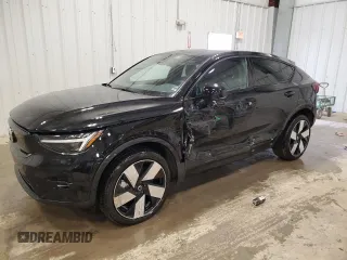 2022 Volvo C40 Recharge Pure Electric Ultimate with VIN YV4ED3GB0N2007428, listed as a Copart auction lot 80463644 with 21,839 mi miles and Salvage Title. Bid and sale history available at carsss.com. Image 1.