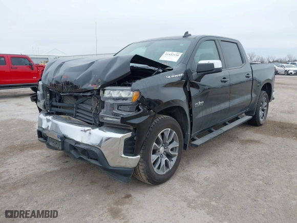2021 Chevrolet Silverado 1500 LT with VIN 1GCPWCEDXMZ426094, listed as a IAAI auction lot 41432330 with 65,730 mi miles. Bid and sale history available at carsss.com. Image 17.