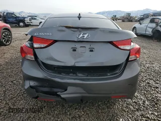 2013 Hyundai Elantra Limited with VIN 5NPDH4AE7DH449924, listed as a Copart auction lot 45911945 with 108,559 mi miles and Salvage Title. Bid and sale history available at DreamBid. Image 6.
