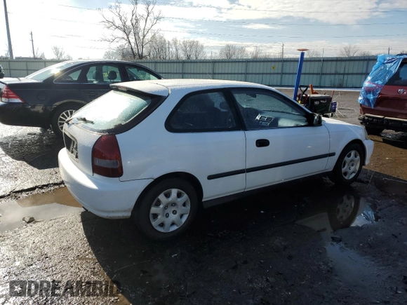 2000 Honda Civic DX z VIN 2HGEJ644XYH112297, wystawiony jako Copart lot #45960935 z przebiegiem 91 235 mil mil oraz Czysty tytuł • Clean title. Historia ofert i sprzedaży dostępna na DreamBid. Obrazek 3.