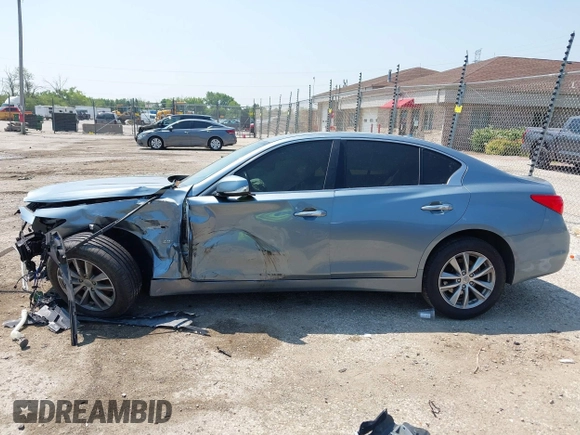 2017 Infiniti Q50 Premium z VIN JN1EV7AR1HM834900, wystawiony jako IAAI lot #42435638 z przebiegiem 76 937 mil mil oraz . Historia ofert i sprzedaży dostępna na DreamBid. Obrazek 15.