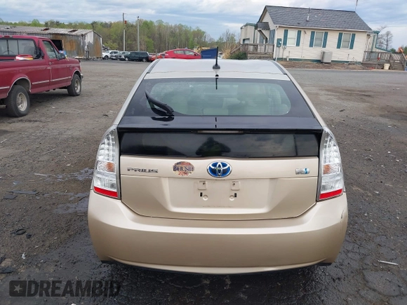 2010 Toyota Prius II with VIN JTDKN3DU8A0165496, listed as a IAAI auction lot 41960458 with 173,446 mi miles. Bid and sale history available at carsss.com. Image 16.
