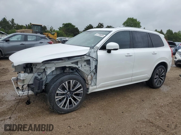 2022 Volvo XC90 Momentum with VIN YV4102PK1N1811232, listed as a Copart auction lot 57705035 with 62,070 mi miles and Salvage title. Bid and sale history available at DreamBid. Image 1.