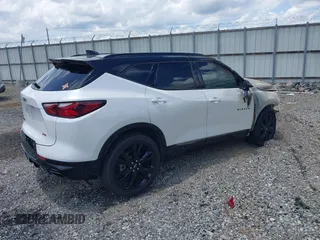 2022 Chevrolet Blazer RS with VIN 3GNKBERS3NS180084, listed as a IAAI auction lot 42370510 with Not provided miles and . Bid and sale history available at DreamBid. Image 4.