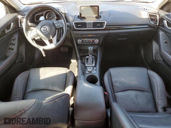 2015 Mazda 3 i Grand Touring with VIN 3MZBM1W7XFM171865, listed as a Copart auction lot 47602125 with 89,390 mi miles and Clean Title. Bid and sale history available at DreamBid. Image 8.