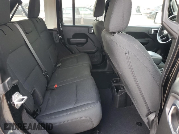 2021 Jeep Wrangler Unlimited Sport S with VIN 1C4HJXDN8MW523574, listed as a Copart auction lot 63010355 with 29,344 mi miles and Salvage title. Bid and sale history available at DreamBid. Image 10.