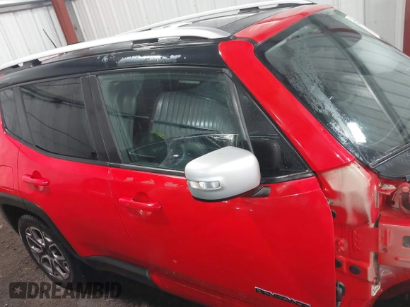 2017 Jeep Renegade Limited with VIN ZACCJADB6HPF68464, listed as a IAAI auction lot 42344138 with 91,521 mi miles and . Bid and sale history available at DreamBid. Image 14.