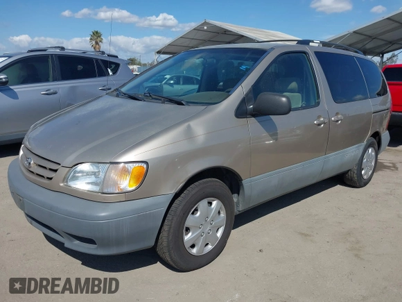 2003 Toyota Sienna CE with VIN 4T3ZF19C53U539951, listed as a IAAI auction lot 41906505 with 233,426 mi miles. Bid and sale history available at carsss.com. Image 17.