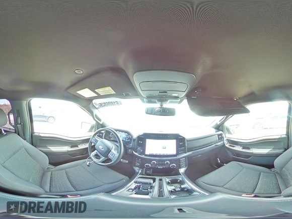 2022 Ford F-150 XL with VIN 1FTFW1E82NFC33590, listed as a Copart auction lot 61806045 with 53,477 mi miles and Salvage title. Bid and sale history available at DreamBid. Image 14.