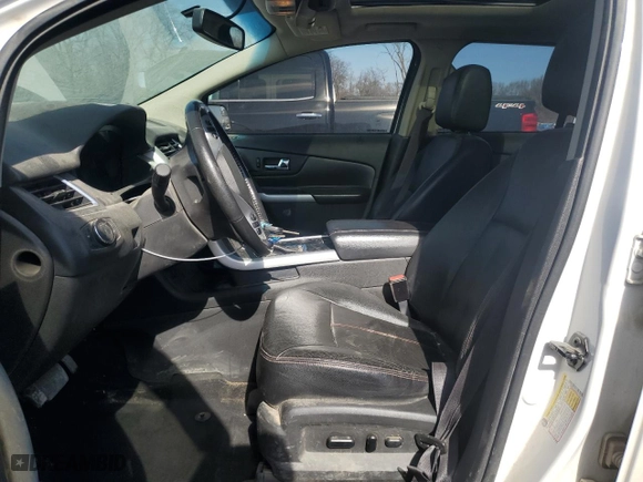 2012 Ford Edge SEL with VIN 2FMDK4JC6CBA51755, listed as a Copart auction lot 48298375 with 223,458 mi miles and Salvage Title. Bid and sale history available at carsss.com. Image 7.