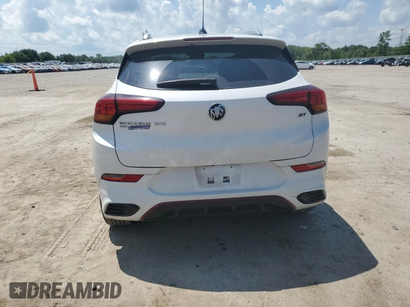 2023 Buick Encore GX Select with VIN KL4MMESL5PB021218, listed as a Copart auction lot 62673295 with 28,171 mi miles and Salvage title. Bid and sale history available at DreamBid. Image 6.