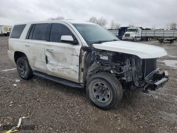 2020 Chevrolet Tahoe Commercial with VIN 1GNLCDEC3LR161867, listed as a Copart auction lot 44724605 with 58,387 mi miles and Salvage Title. Bid and sale history available at carsss.com. Image 4.