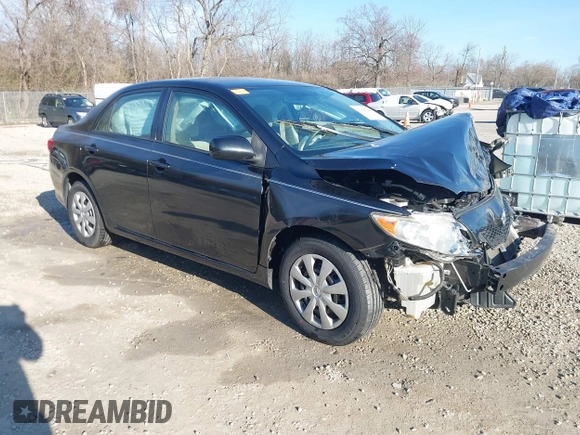2009 Toyota Corolla with VIN JTDBL40E499035734, listed as a IAAI auction lot 41887480 with 46,511 mi miles. Bid and sale history available at carsss.com. Image 1.