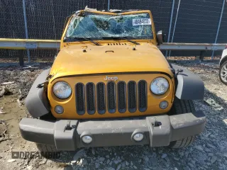 2014 Jeep Wrangler Sport with VIN 1C4AJWAG6EL315052, listed as a Copart auction lot 48494835 with 82,756 mi miles and Salvage Title. Bid and sale history available at carsss.com. Image 5.