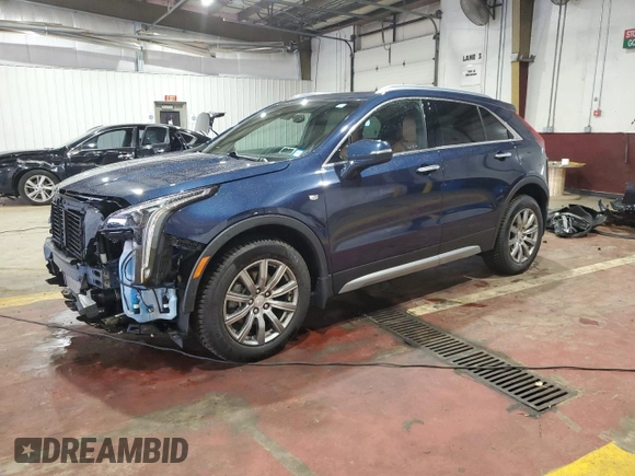 2021 Cadillac XT4 AWD Premium Luxury with VIN 1GYFZDR41MF031543, listed as a Copart auction lot 61085805 with 21,318 mi miles and Salvage title. Bid and sale history available at DreamBid. Image 1.