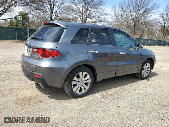 2011 Acura RDX Technology with VIN 5J8TB1H53BA006645, listed as a Copart auction lot 50175265 with 162,238 mi miles and Non repairable. Bid and sale history available at DreamBid. Image 3.
