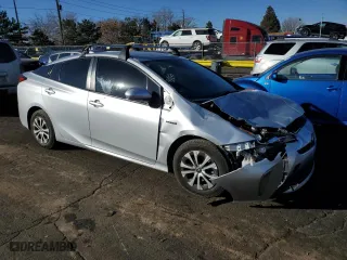 2022 Toyota Prius LE with VIN JTDL9MFU6N3037483, listed as a Copart auction lot 44243615 with 119,528 mi miles and Salvage Title. Bid and sale history available at carsss.com. Image 4.