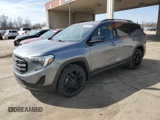 2020 GMC Terrain SLE with VIN 3GKALTEV9LL106427, listed as a Copart auction lot 48822495 with 66,473 mi miles and Salvage Title. Bid and sale history available at carsss.com. Image 1.