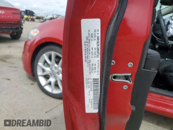 2013 Dodge Dart SXT with VIN 1C3CDFBA1DD194597, listed as a Copart auction lot 51122935 with 115,150 mi miles and Salvage Title. Bid and sale history available at carsss.com. Image 12.