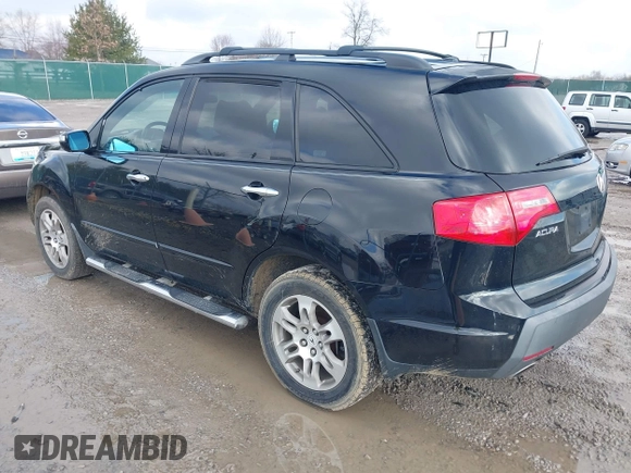 2007 Acura MDX with VIN 2HNYD28297H533389, listed as a IAAI auction lot 41679264 with 219,440 mi miles. Bid and sale history available at carsss.com. Image 3.