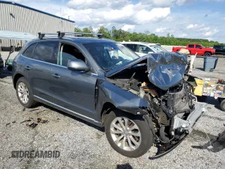 2015 Audi Q5 Premium Plus with VIN WA1LFAFPXFA033588, listed as a Copart auction lot 57030365 with 88,457 mi miles and Salvage title. Bid and sale history available at DreamBid. Image 4.