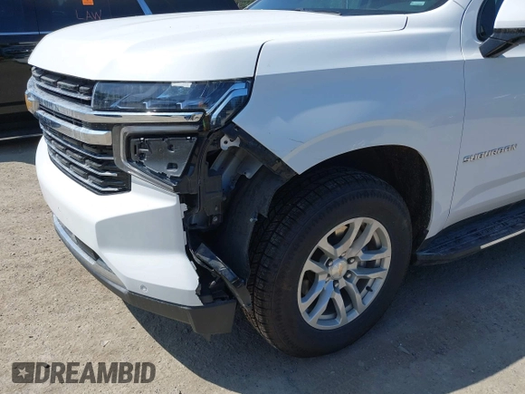 2023 Chevrolet Suburban LT with VIN 1GNSCCKD5PR414258, listed as a IAAI auction lot 42527692 with 45,969 mi miles and . Bid and sale history available at DreamBid. Image 6.
