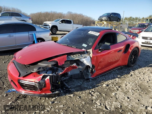 2018 Porsche 911 Turbo z VIN WP0AD2A9XJS156456, wystawiony jako Copart lot #80754363 z przebiegiem 12 707 mil mil oraz Szkoda całkowita • Salvage title. Historia ofert i sprzedaży dostępna na DreamBid. Obrazek 1.