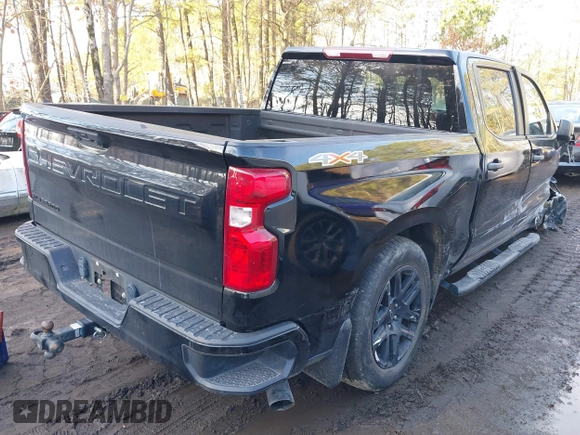 2023 Chevrolet Silverado 1500 Custom with VIN 1GCPDBEK9PZ121611, listed as a IAAI auction lot 41637783 with 56,456 mi miles and . Bid and sale history available at DreamBid. Image 4.