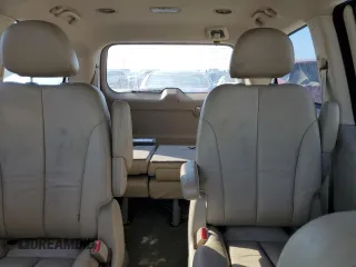 2012 Kia Sedona EX with VIN KNDMH4C72C6459882, listed as a Copart auction lot 77481744 with 136,947 mi miles and Salvage Title. Bid and sale history available at carsss.com. Image 10.