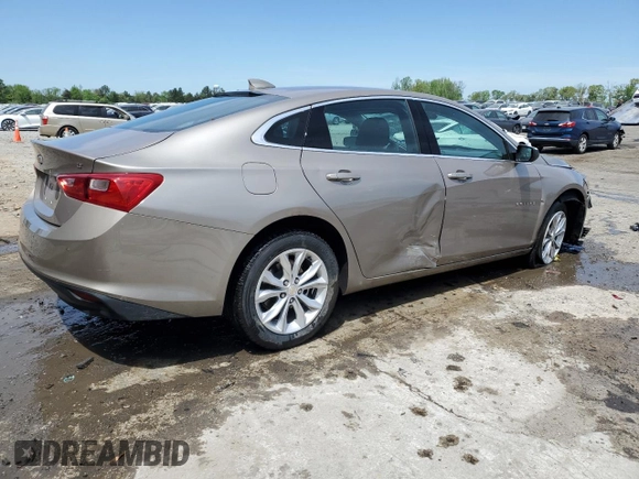 2023 Chevrolet Malibu LT with VIN 1G1ZD5ST7PF138814, listed as a Copart auction lot 54365575 with 57,339 mi miles and Clean Title. Bid and sale history available at DreamBid. Image 3.